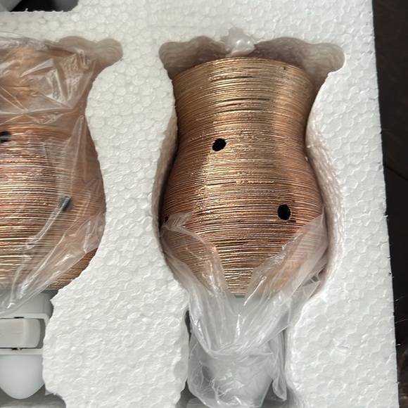 Joy Mangano metallic brushed mini warmer NIB - Picture 2 of 8